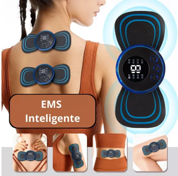 Mini massageador elétrico portátil de pescoço